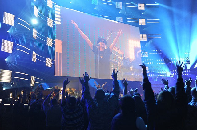 rockový koncert