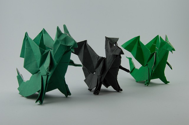 papírové origami